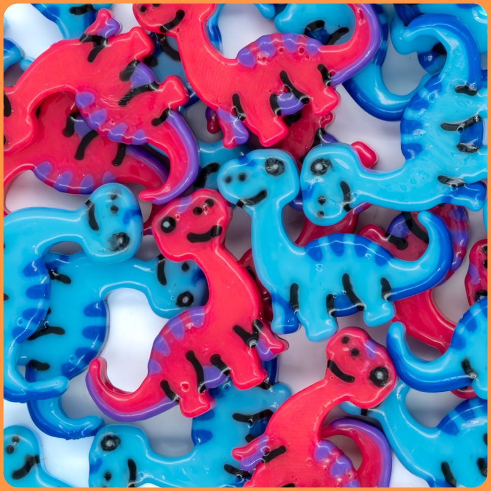 Brontosaurus Kandi Bead