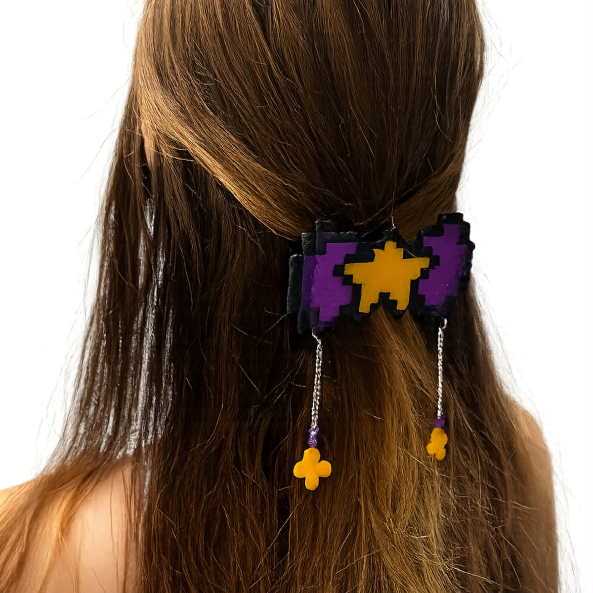 EDC Cosmic Star Bow Hair Clip