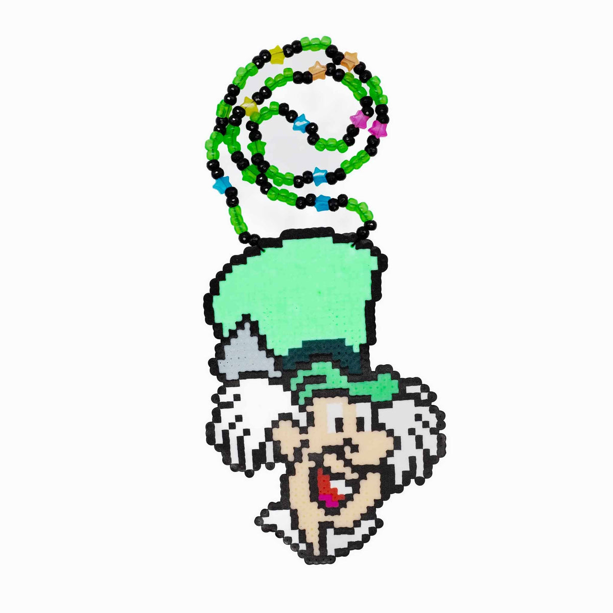 Beyond Hatter Perler Necklace (Large)