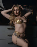 Gilded Beauty 3-Piece Garter Set