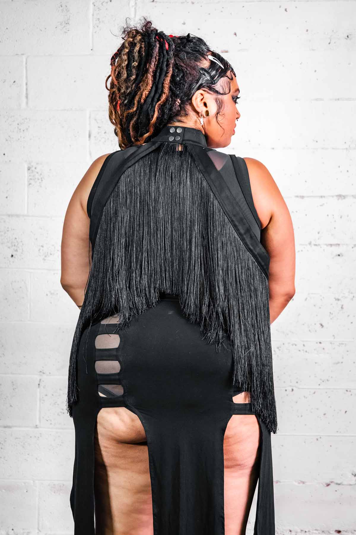 Fringe Halter Top