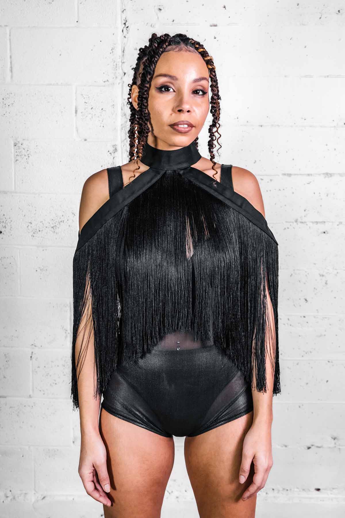 Fringe Halter Top