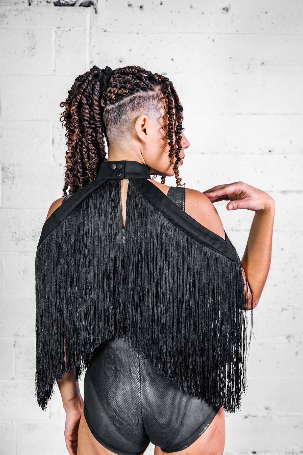 Fringe Halter Top