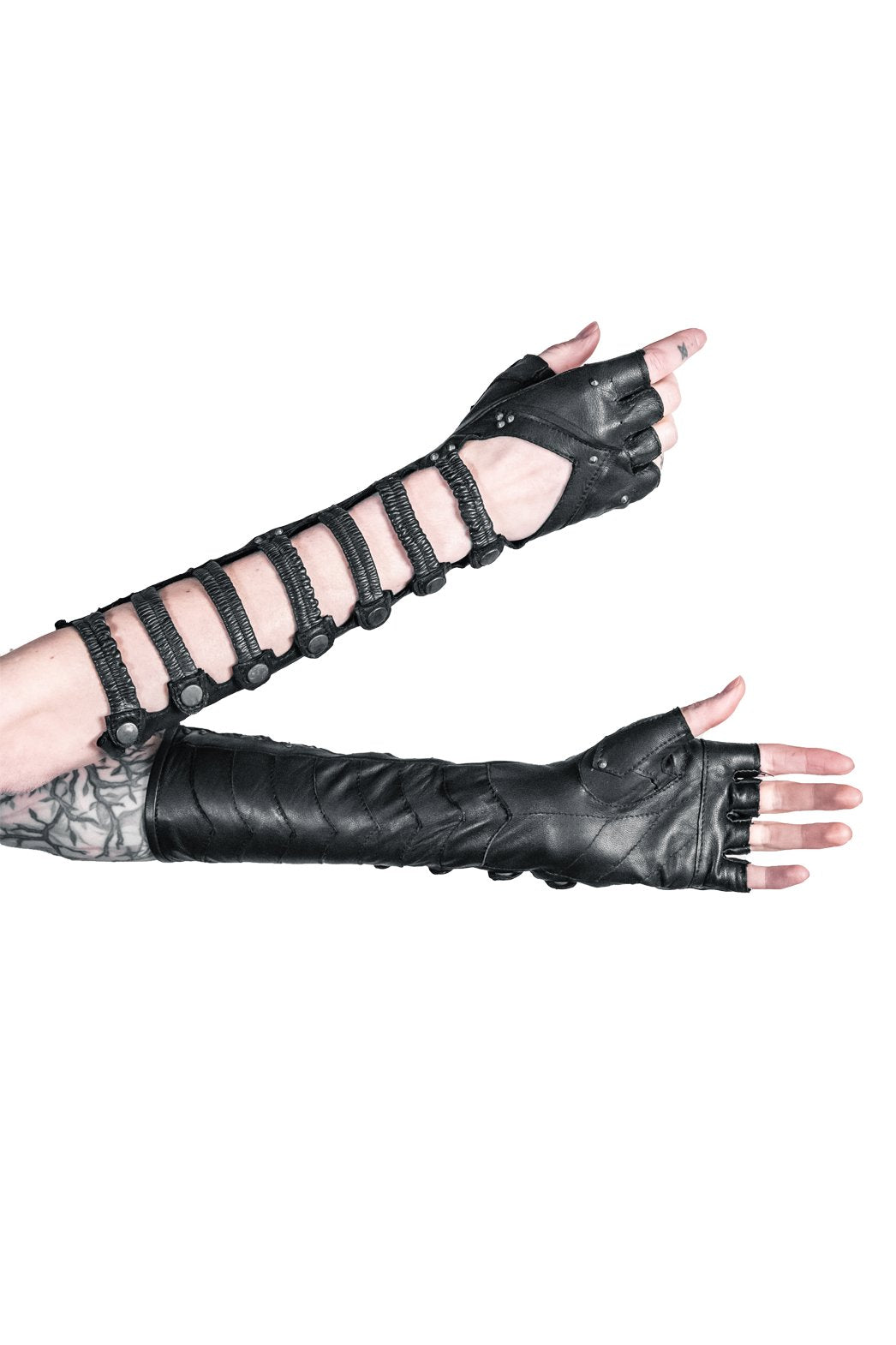 Minaret Leather Gauntlets