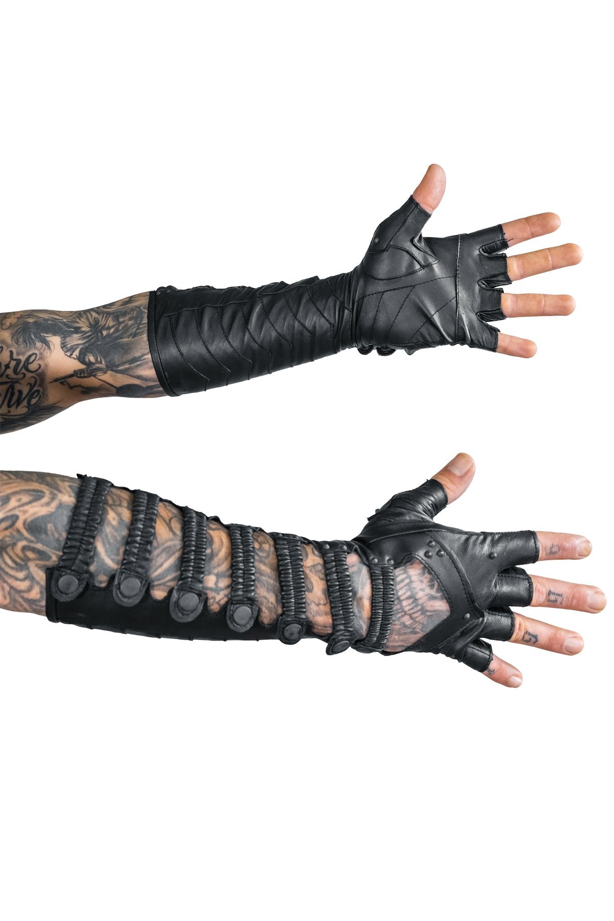 Minaret Leather Gauntlets