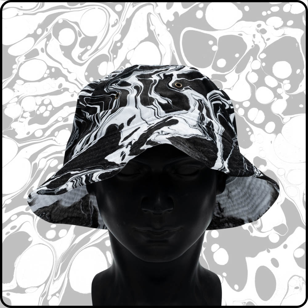 Ghosted RGB Hydro-Dipped Bucket Hat