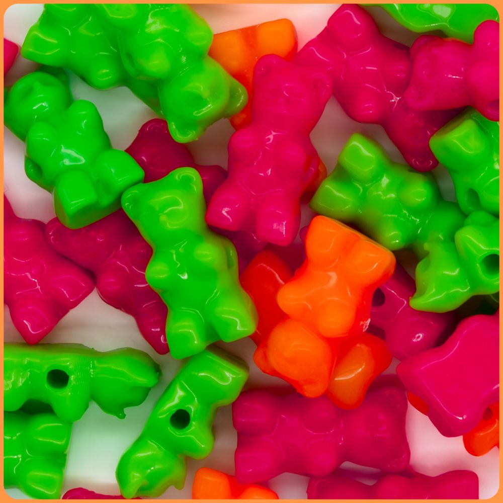 Gummy Bear Kandi Bead
