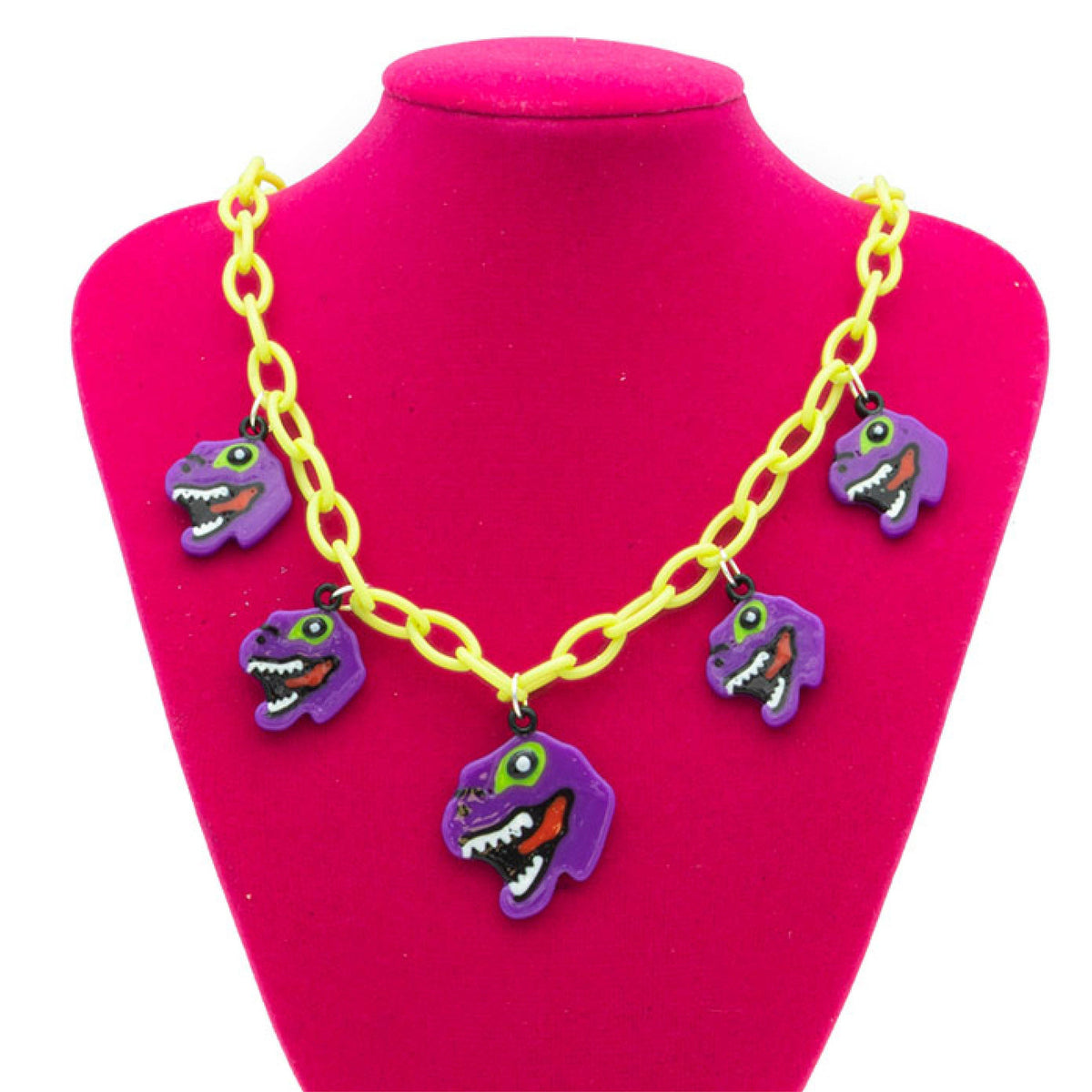 Dino Vibes Kandi Necklace
