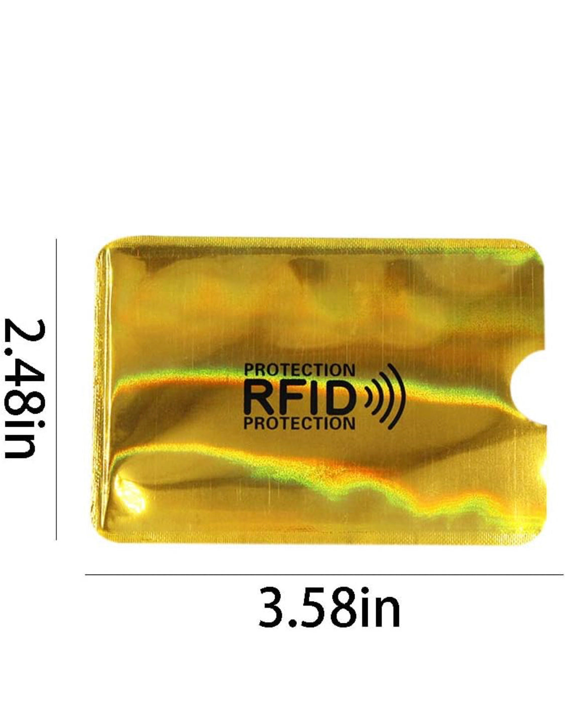 RFID Blocking Card Sleeve