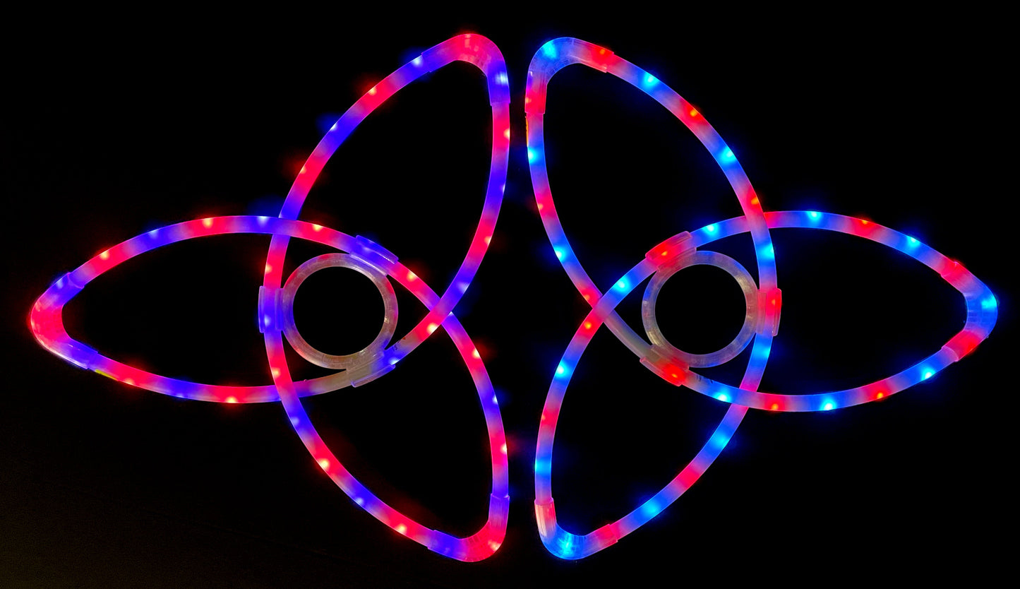 Starlight LED Triquetras (Pair)