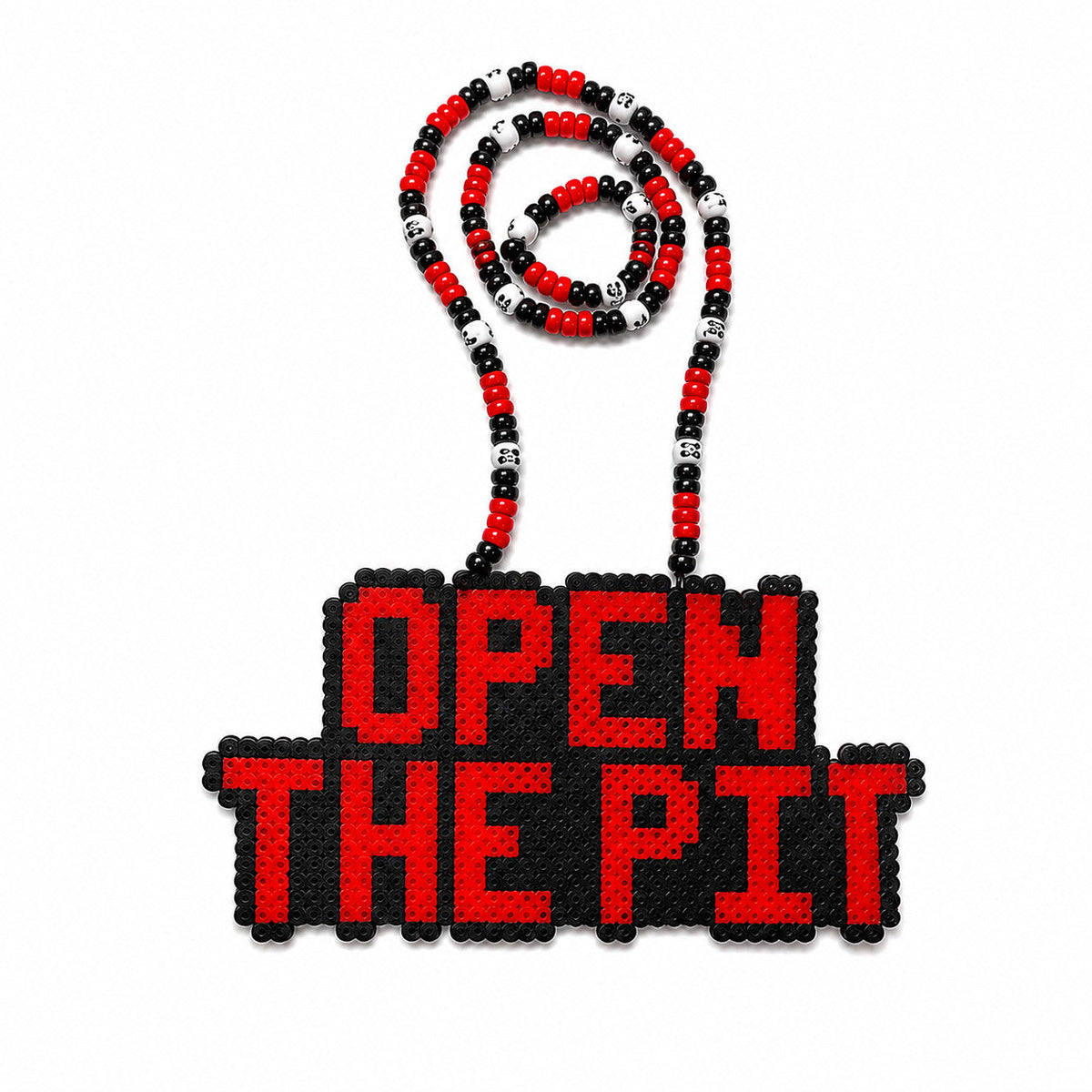 Lost Lands Open The Pit Perler Necklace (Large)