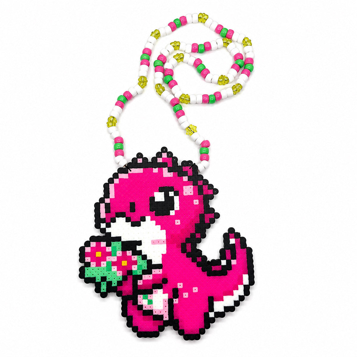 Lost Lands Diva Dino Perler Necklace (Medium)
