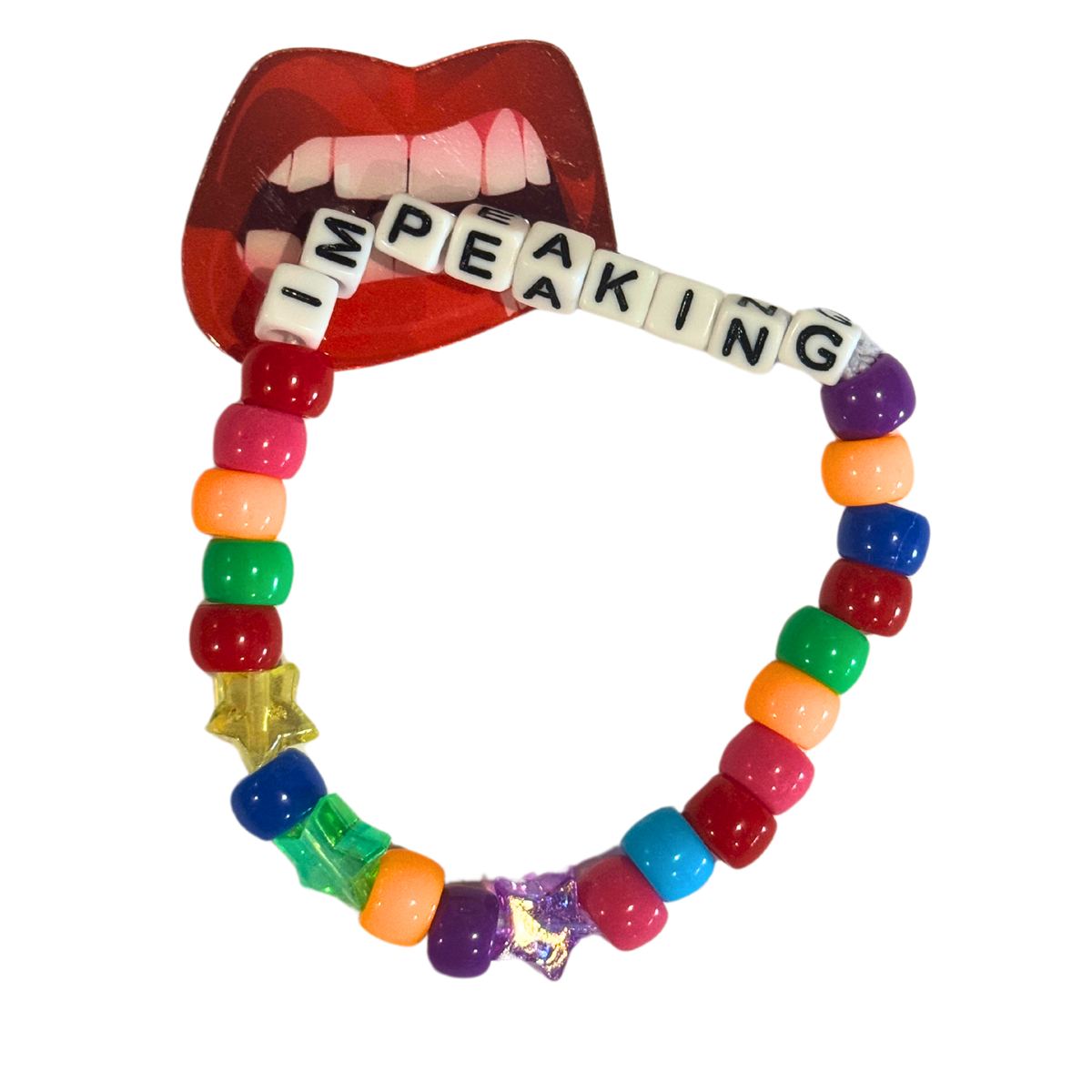 I'm Peaking Pod Kandi Bracelet