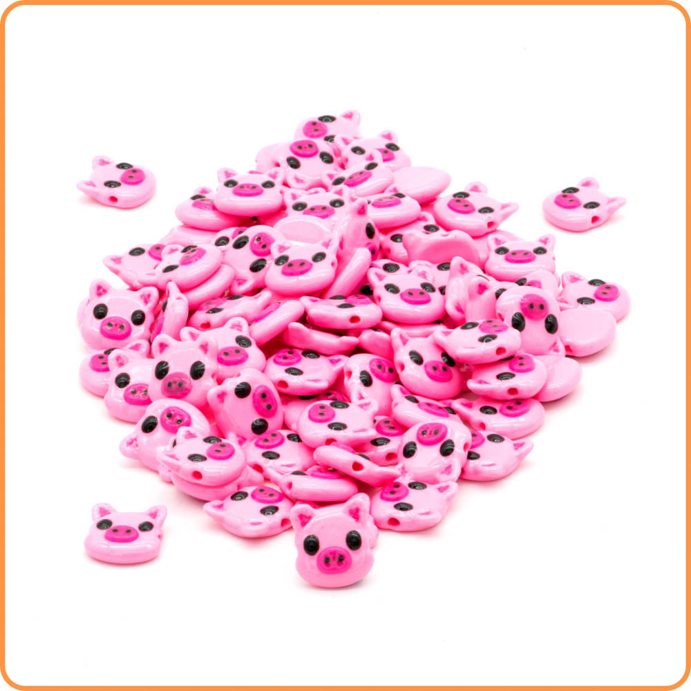 Pig Kandi Bead