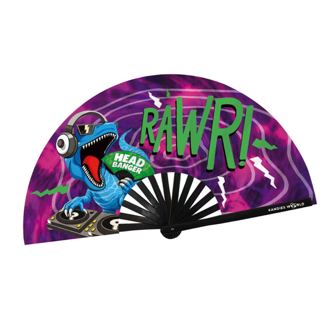 Rawr! Hand Fan
