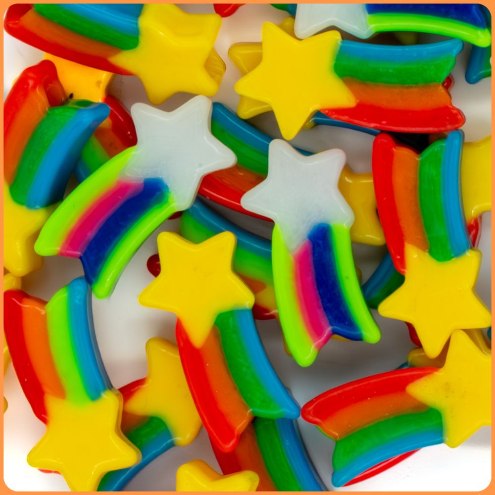 Shooting Star Kandi Bead