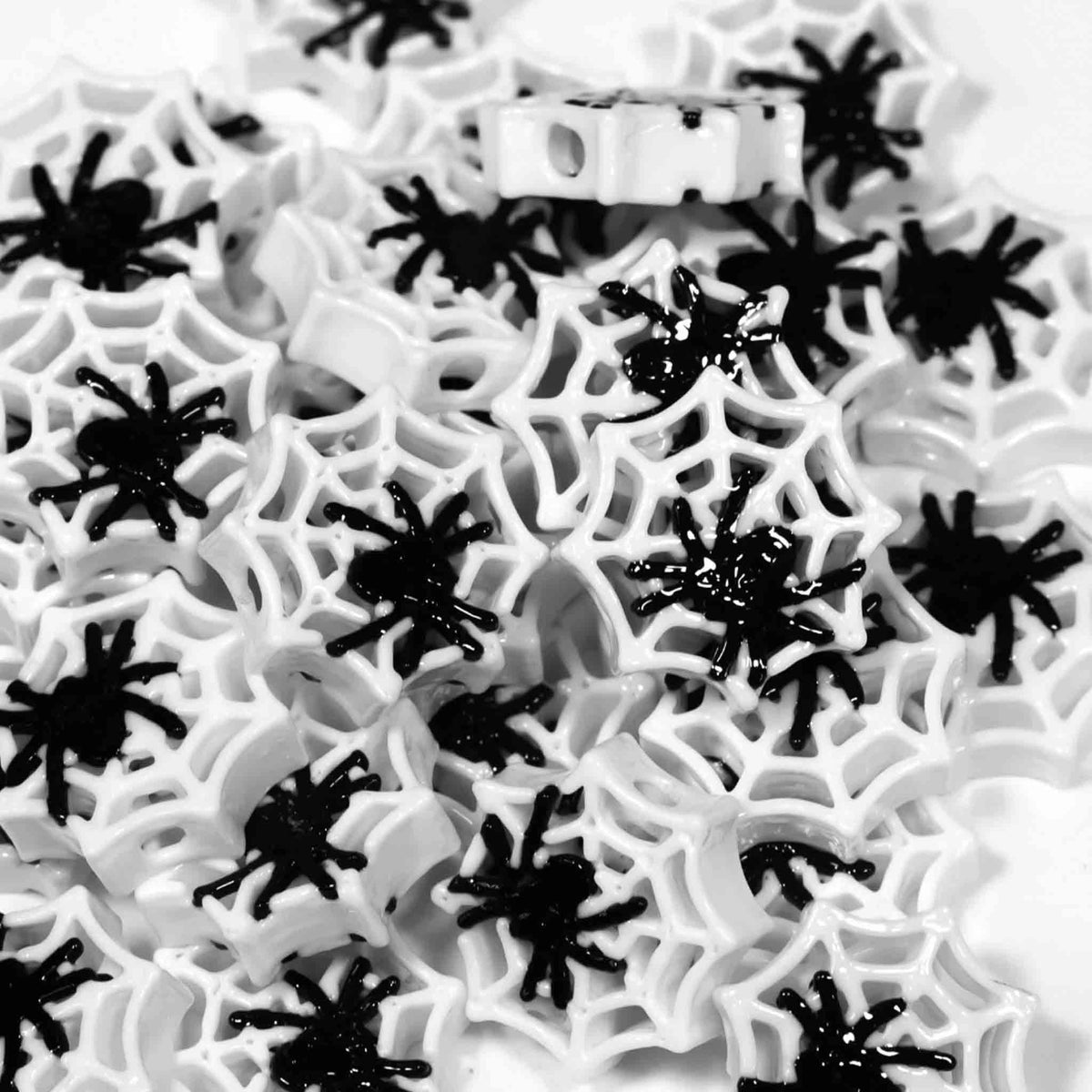 Spider Web Kandi Bead