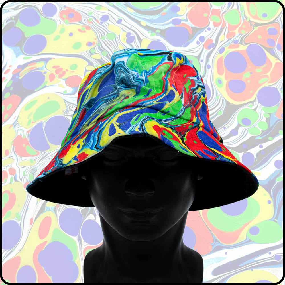 The Lenny RGB Hydro-Dipped Bucket Hat