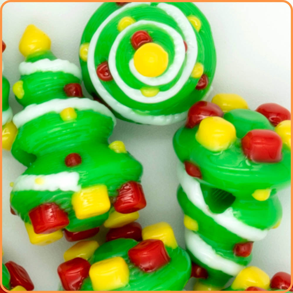 Christmas Tree Kandi Bead