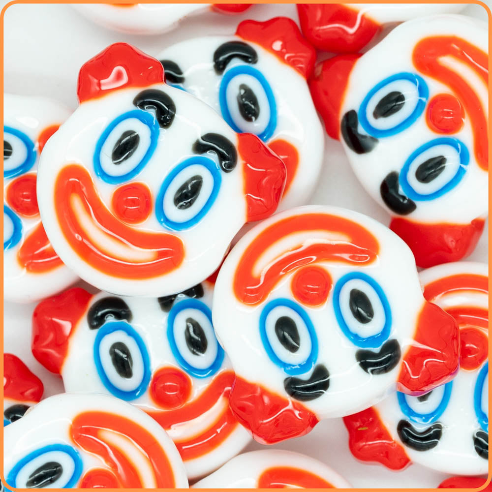 Clown Emoji Kandi Bead