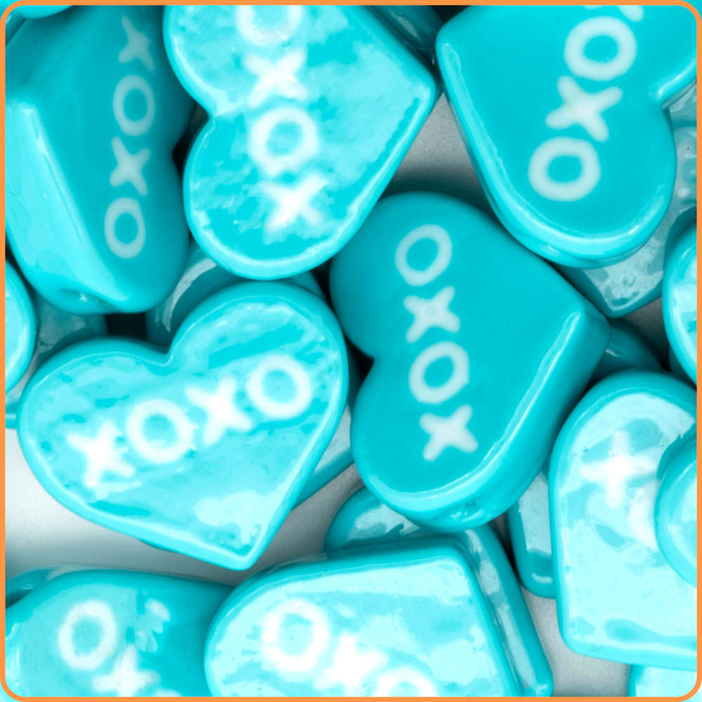 XOXO Kandi Bead
