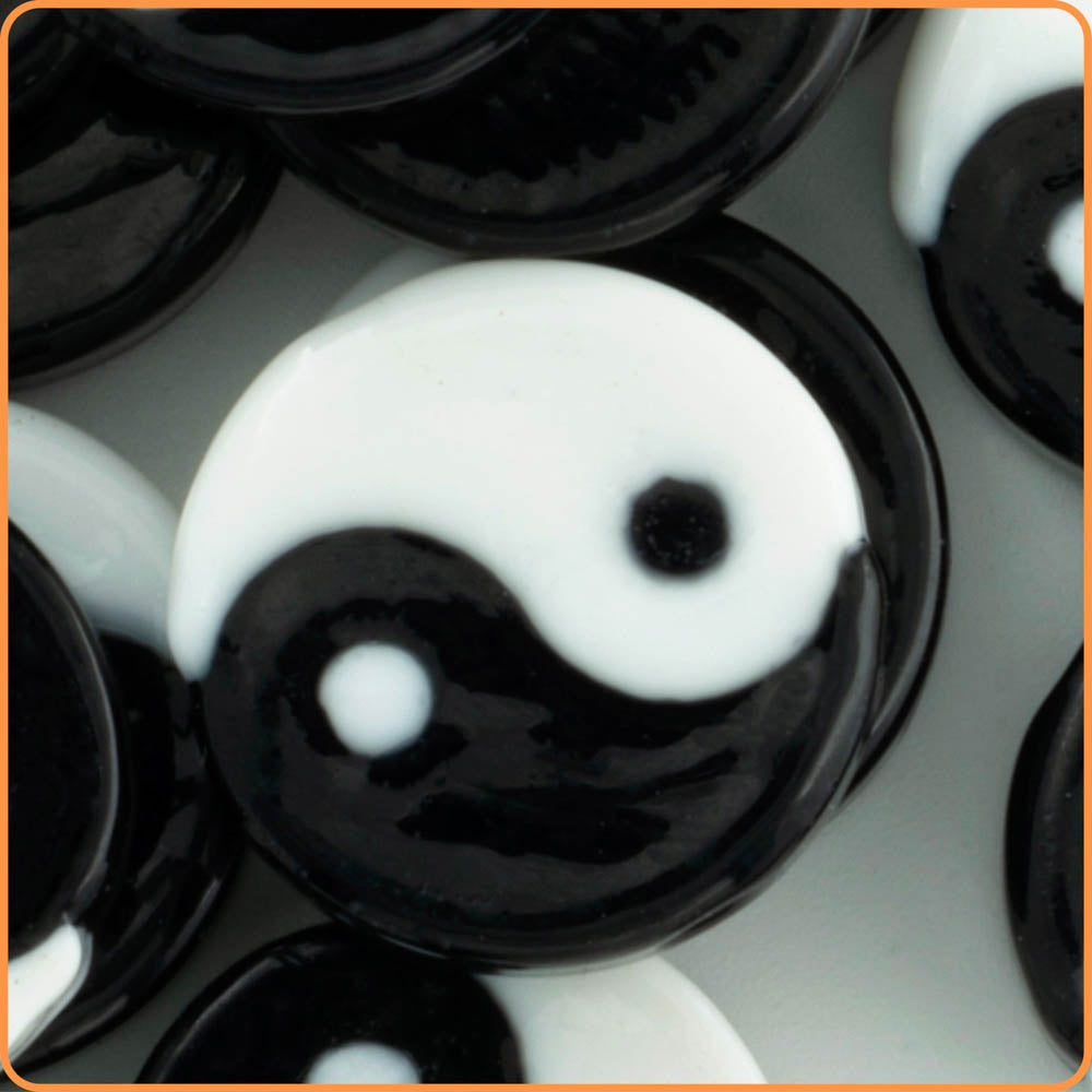 Yin Yang Kandi Bead