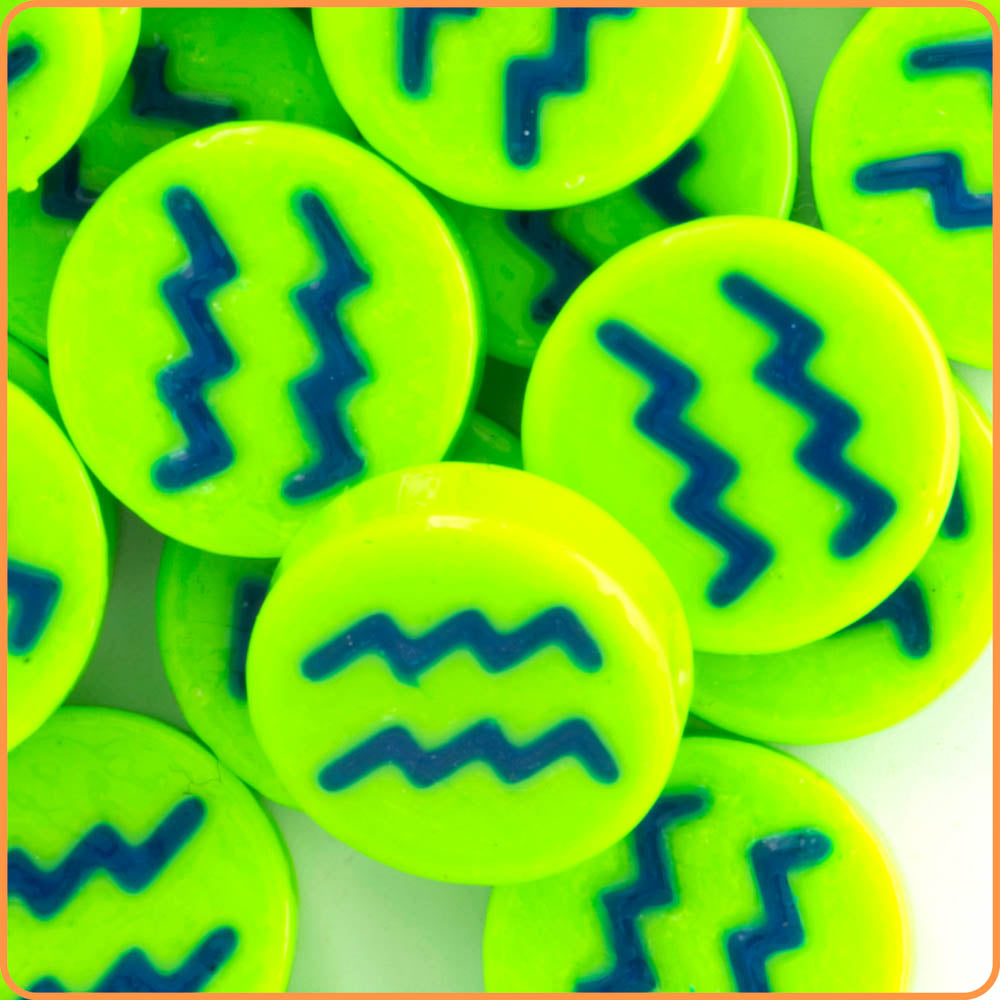 Aquarius Kandi Bead