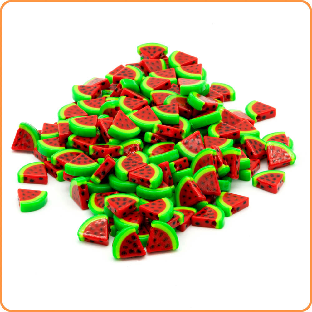 Watermelon Kandi Bead