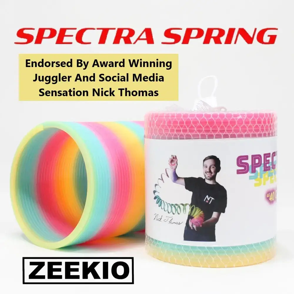 Rainbow Trick Spring, 3.4 Inch